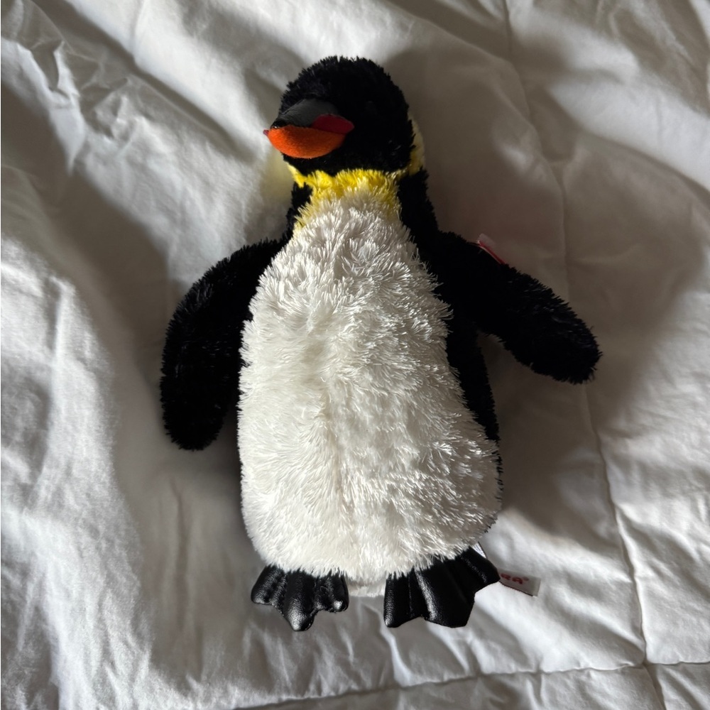 Aurora Penguin Plush Stuffed Animal – Black & White Soft Toy – Approx. 10” Tall